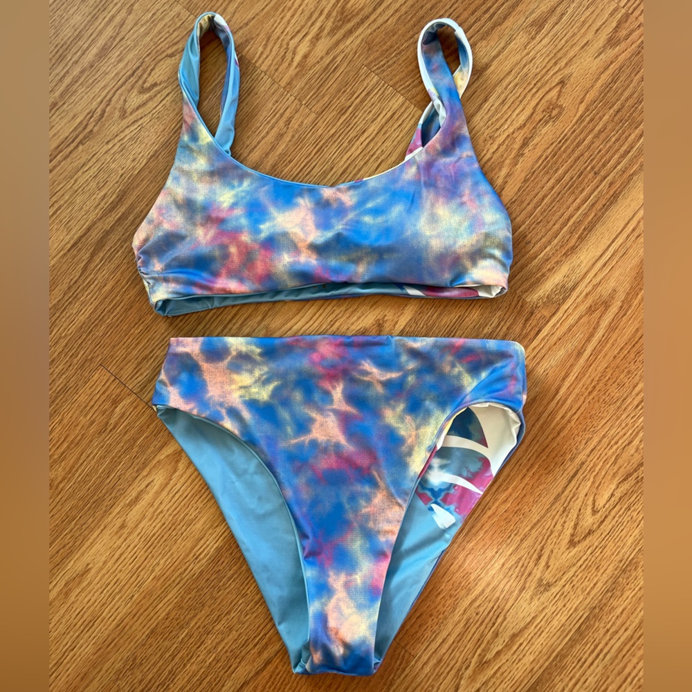 Roxy Reversible High Rise Swim Suit